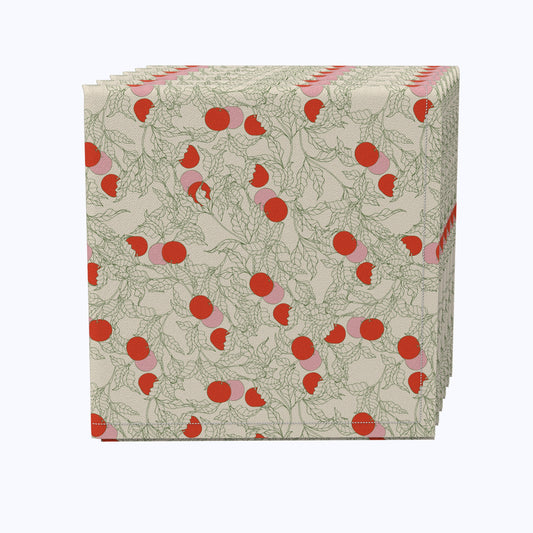 Floral 41 Cotton Napkins