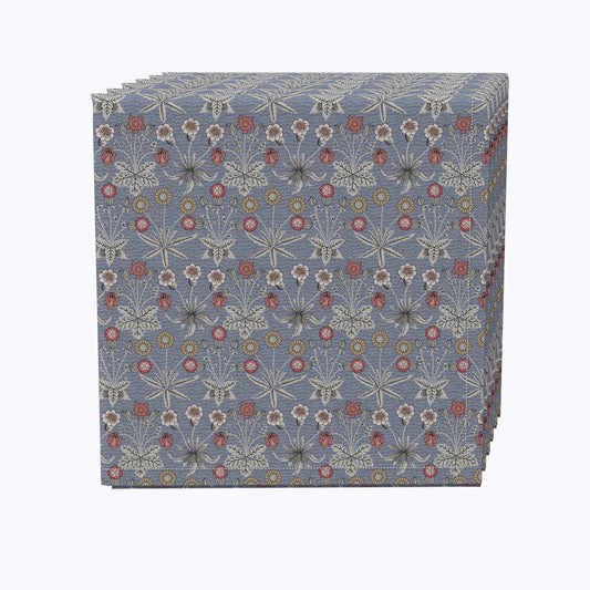 Floral 50 Cotton Napkins