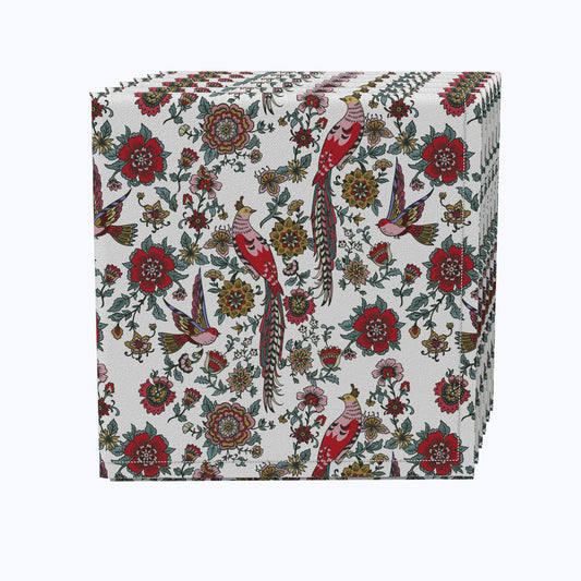 Floral 52 Cotton Napkins