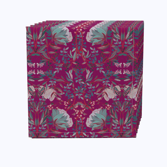 Floral 53 Cotton Napkins