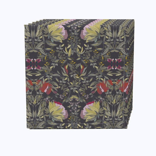 Floral 58 Cotton Napkins