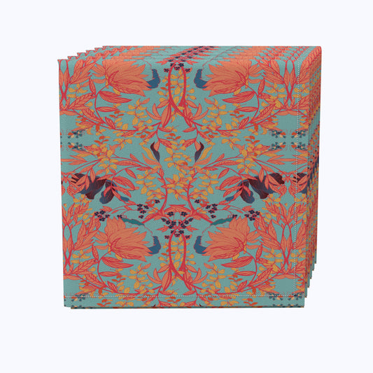 Floral 60 Cotton Napkins