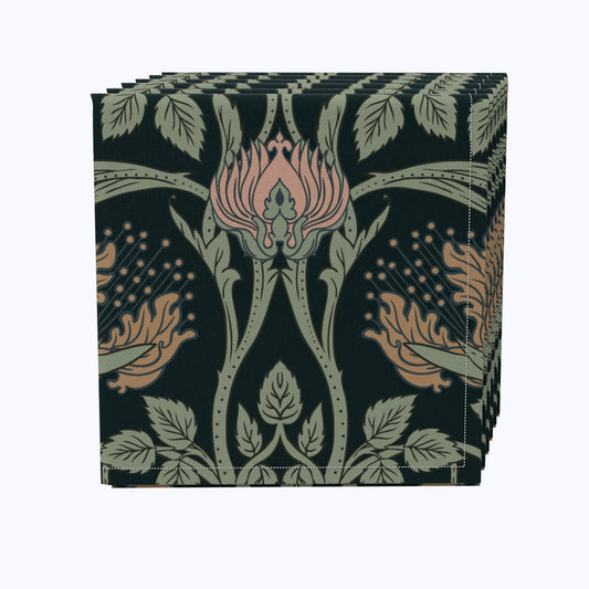 Floral 64 Cotton Napkins