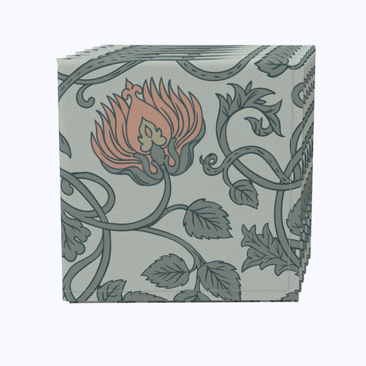 Floral 65 Cotton Napkins