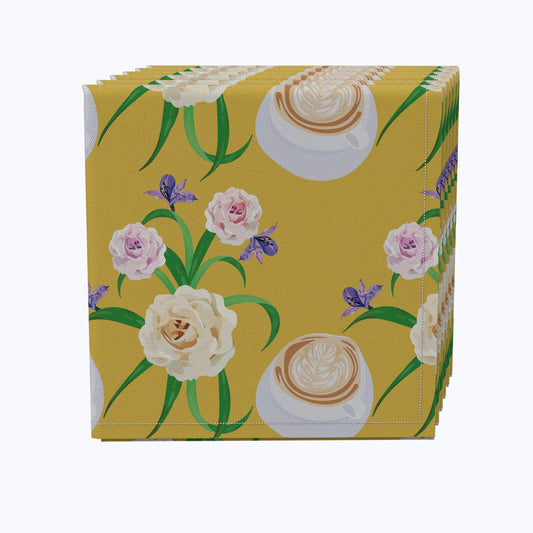 Floral 84 Cotton Napkins