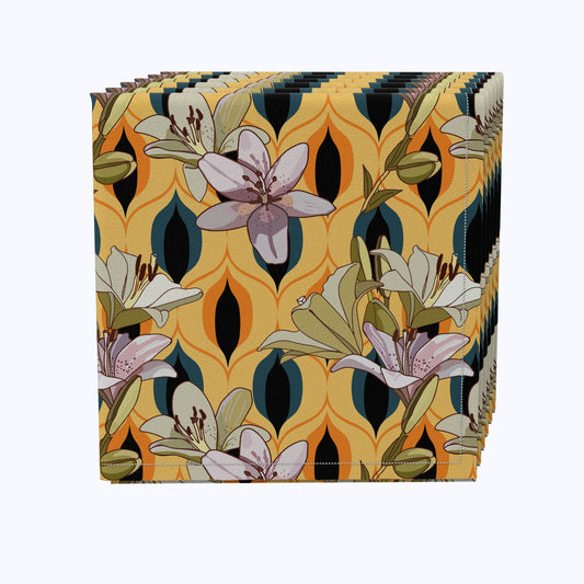 Floral 97 Cotton Napkins