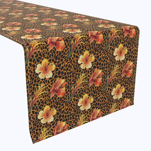 Floral Animal Print Runners