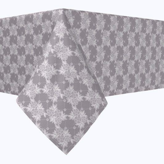 Floral Lace Check Rectangles