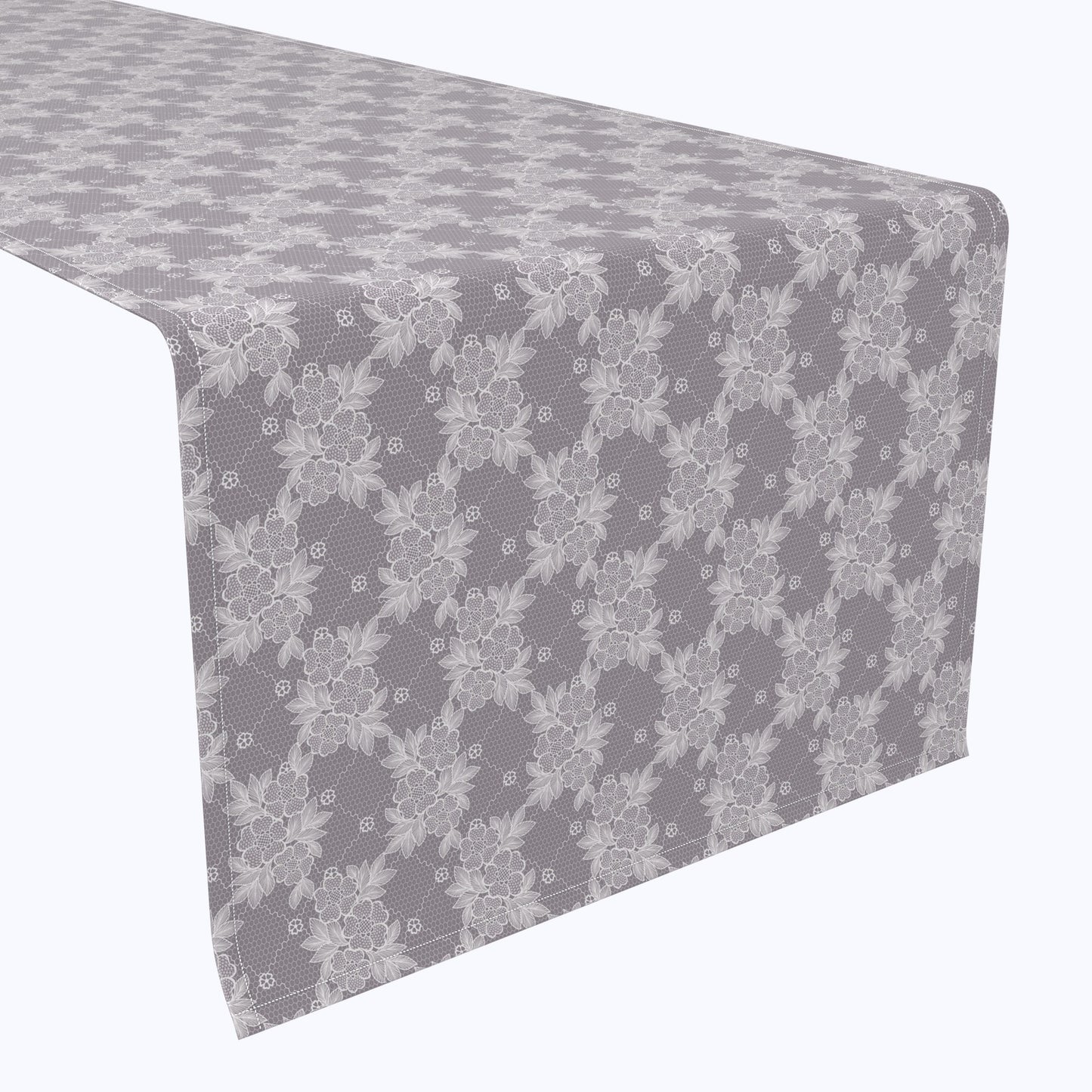 Floral Lace Check Runners