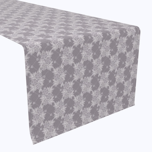 Floral Lace Check Runners