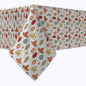 Foliage Illustration Cotton Rectangles