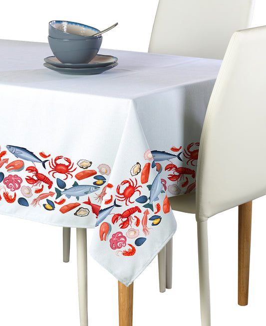 Fresh Seafood Garland Rectangles