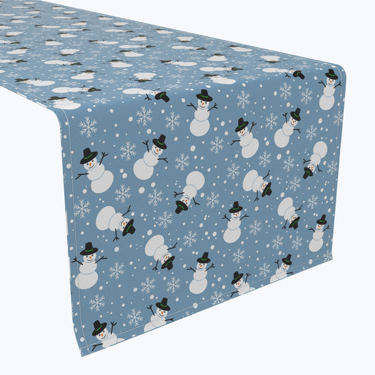 Frolicking Snowmen Table Runners