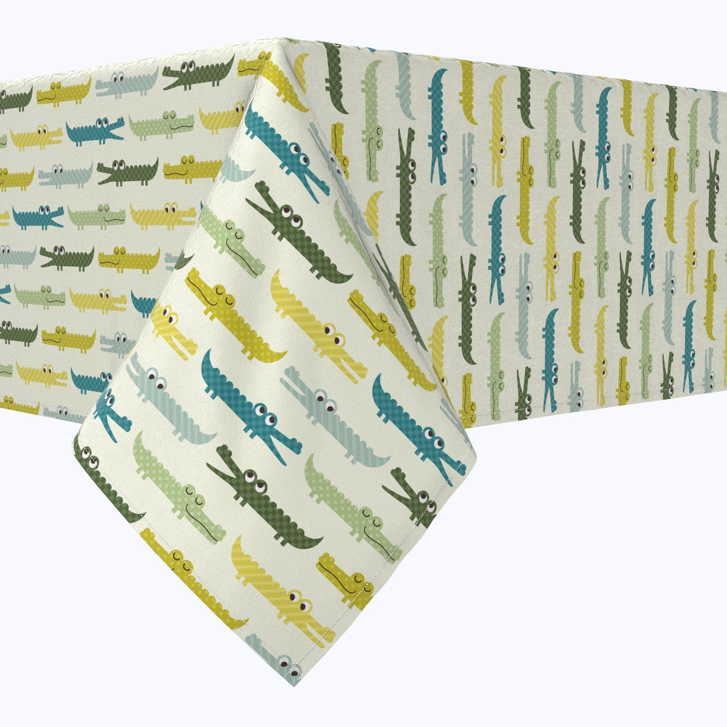 Funny Gators Cotton Rectangles
