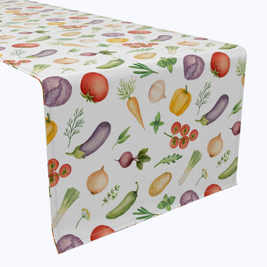 Garden Vegetables Table Runners