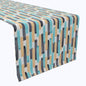 Geometric Brush Stroke Stripe Table Runners