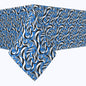 Geometric Stripes in Swirls Rectangles