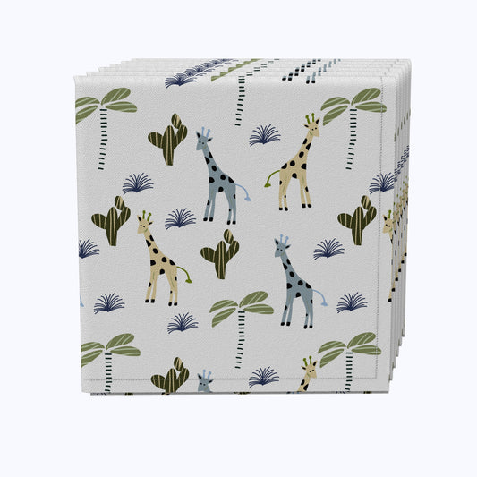Giraffe Wild Life Napkins