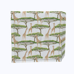 Giraffes in Stripes Napkins