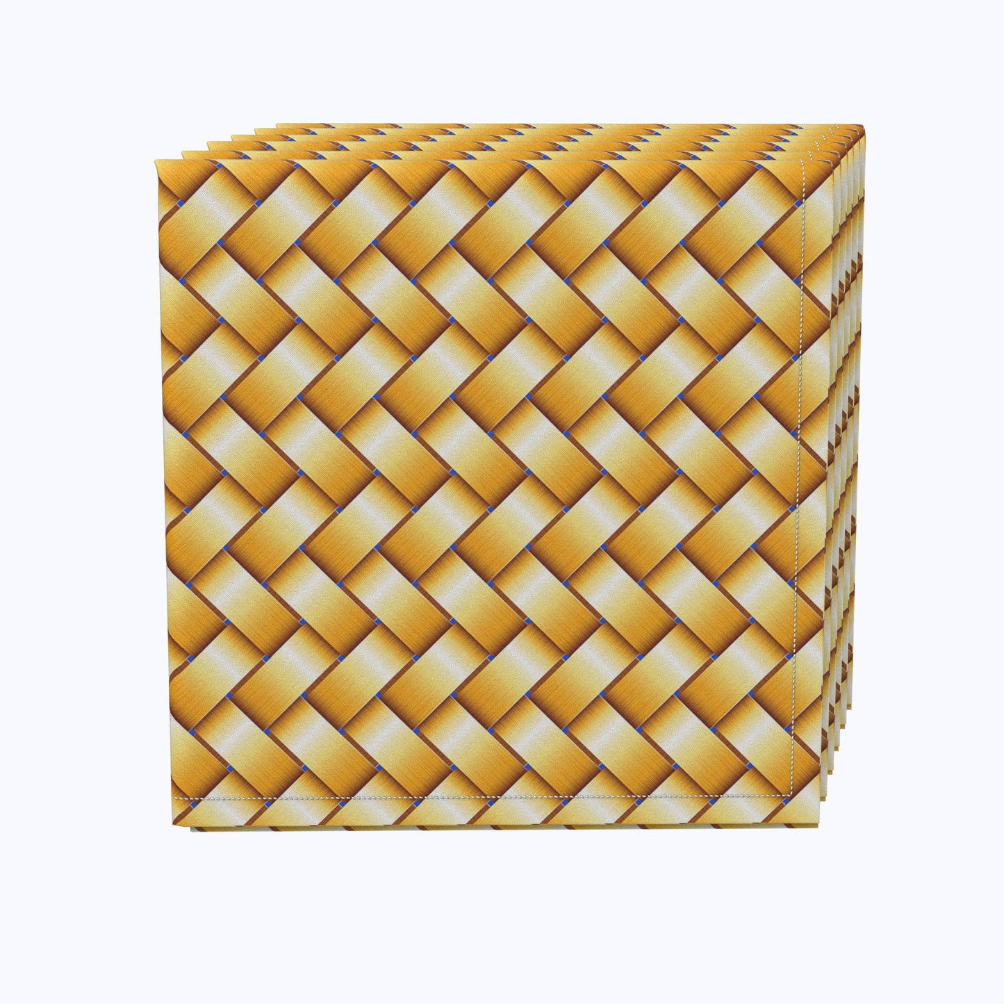Gold Shine Basketwork Napkins