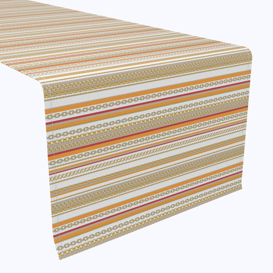Golden Chain Stripe Runners