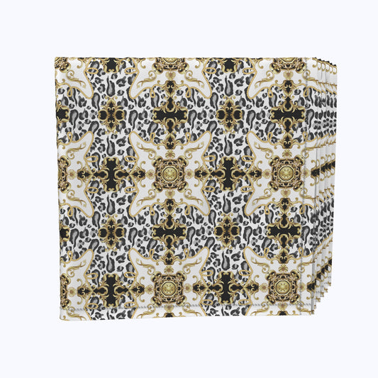 Golden Leopard Napkins