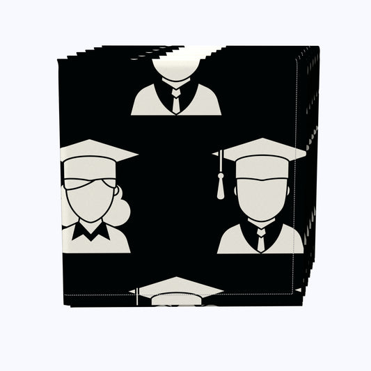 Graduation Grad Students Napkins