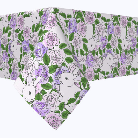 Grandma Bunny Floral Squares