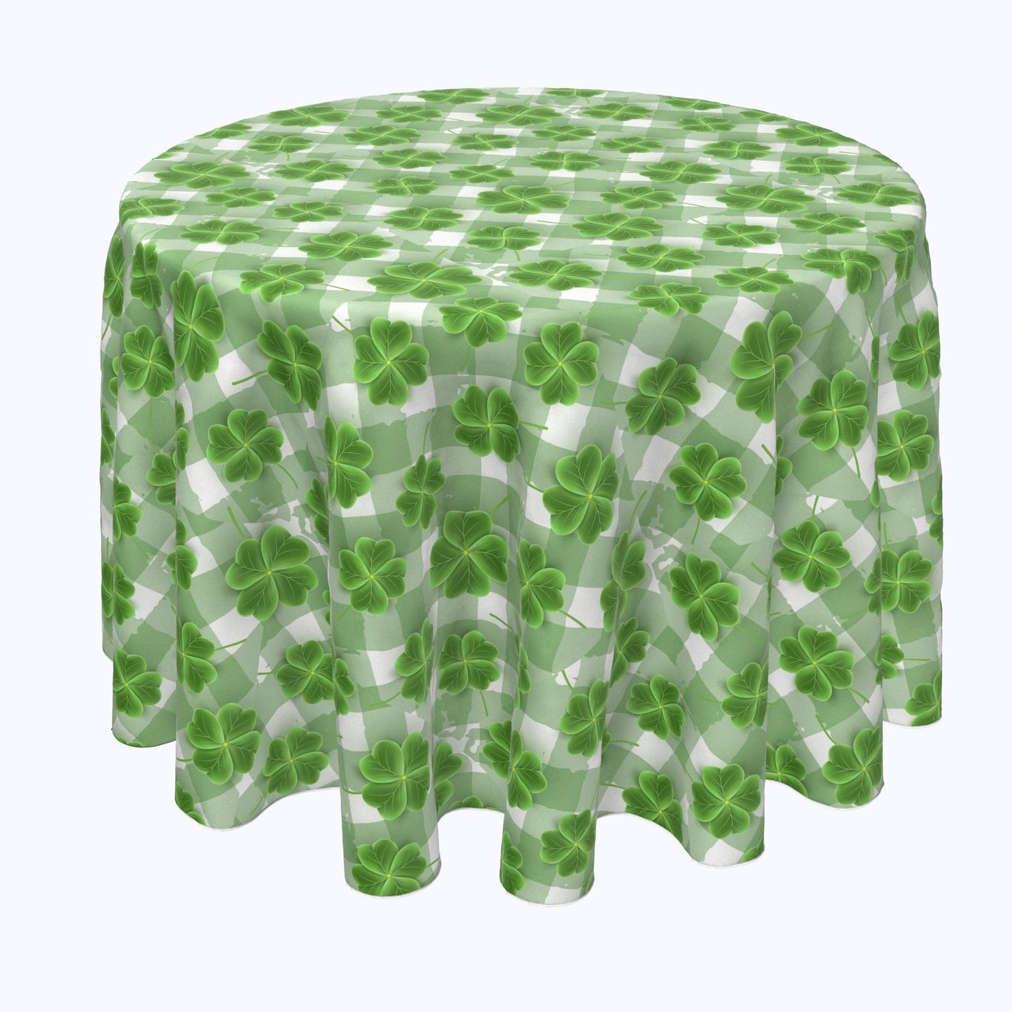 Grassy Green 3D Shamrock Rounds