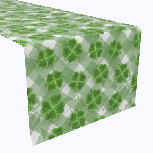 Grassy Green 3D Shamrock Runners