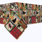 Great Outdoors Patchwork Cotton Rectangles