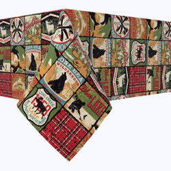 Great Outdoors Patchwork Cotton Rectangles