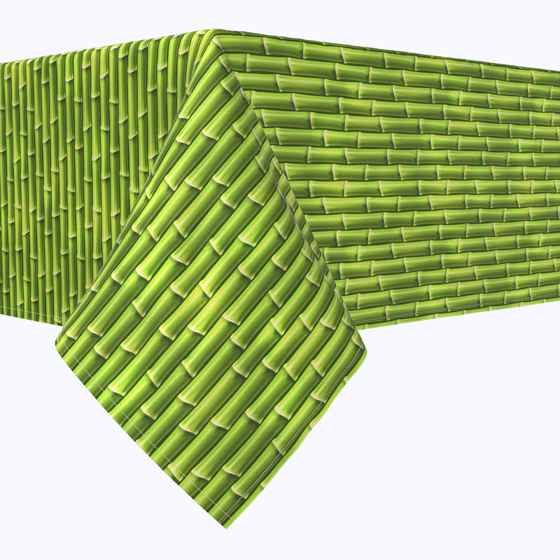 Green Bamboo Sticks Rectangles