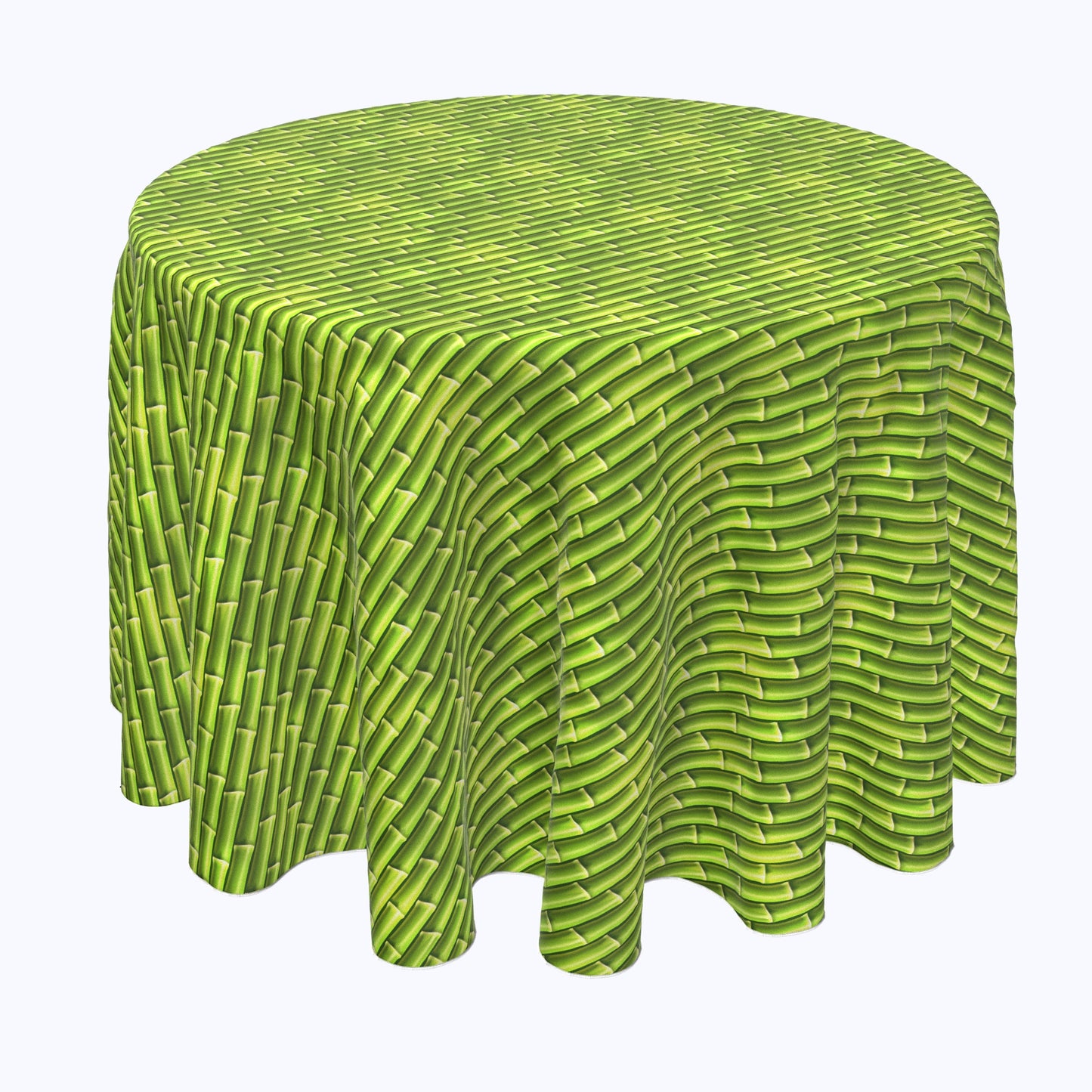 Green Bamboo Sticks Rounds