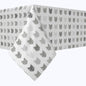 Grey Geometric Arrows Cotton Rectangles