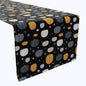 Halloween Pumpkin and Stars Cotton Table Runners