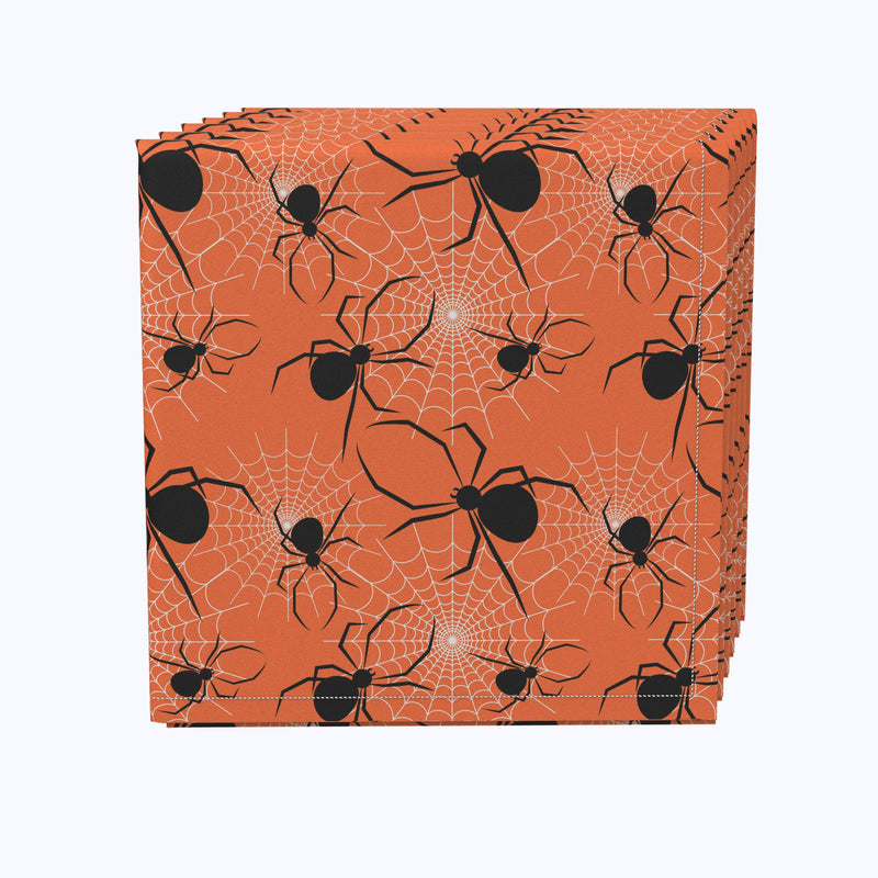 Halloween Spiders Web Napkins