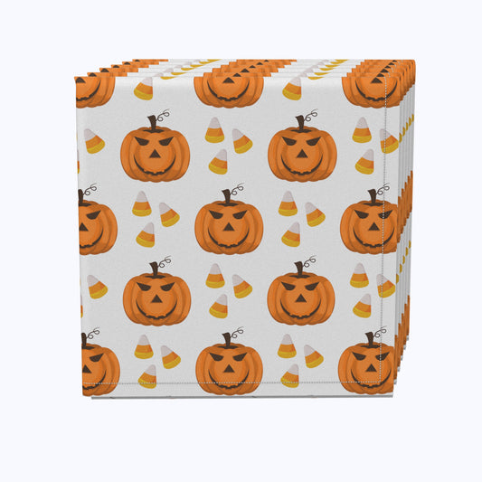 Halloween Corny Pumpkins Napkins
