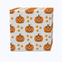 Halloween Corny Pumpkins Napkins