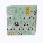 Hand Drawn Animals on Trains Napkins