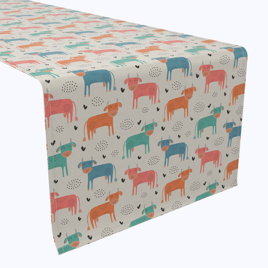 Happy Cows Table Runners