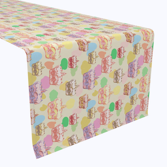 Happy Easter Retro Cake Runners
