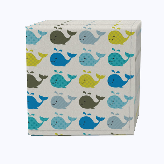 Happy Whales Napkins