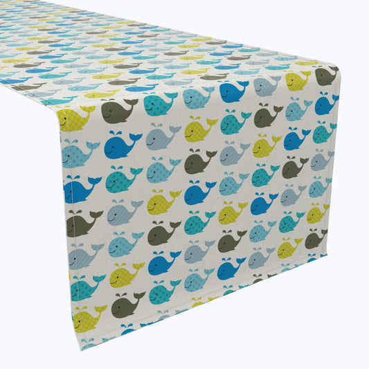 Happy Whales Table Runners