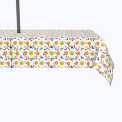 Harvest Bounty Circle Outdoor Tablecloths