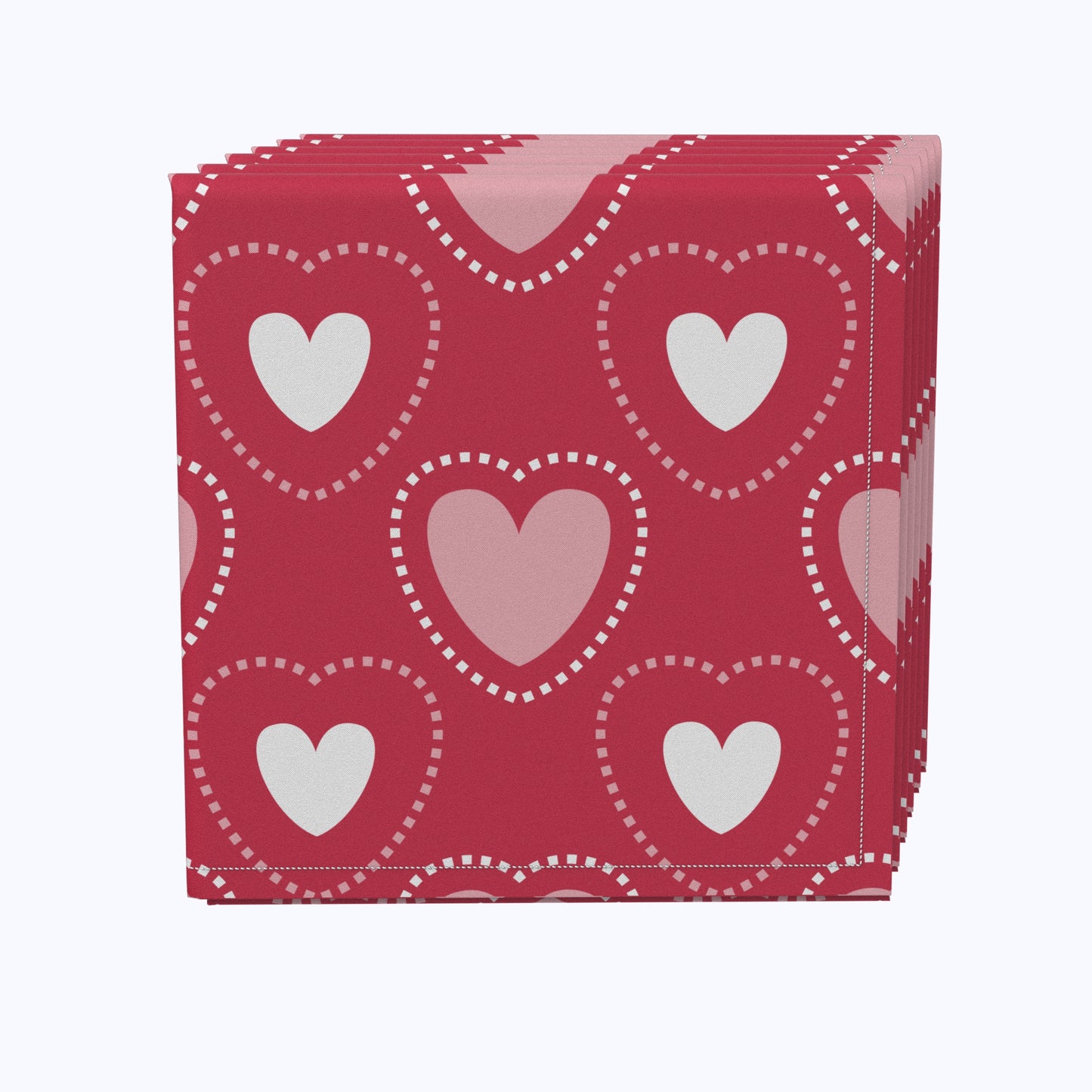 Hearts in Stitches Napkins
