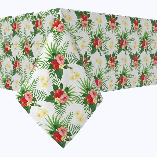 Hibiscus Check Tablecloths