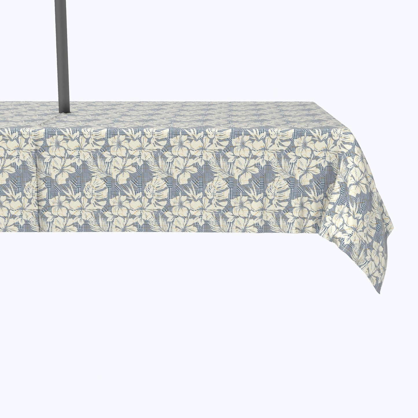 Hibiscus Houndstooth Outdoor Rectangles