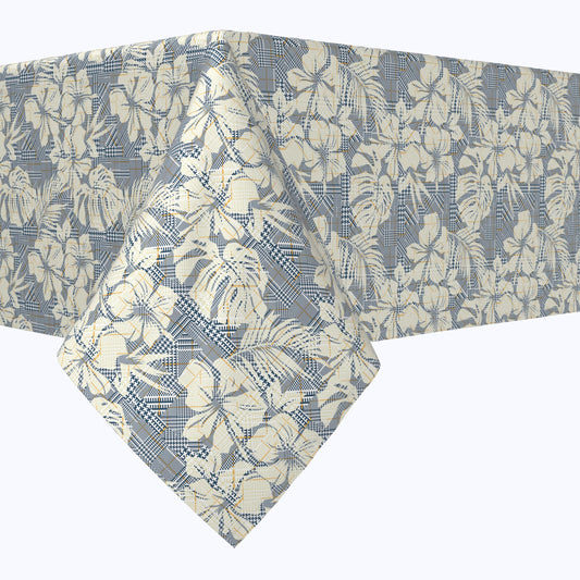 Hibiscus Houndstooth Rectangles
