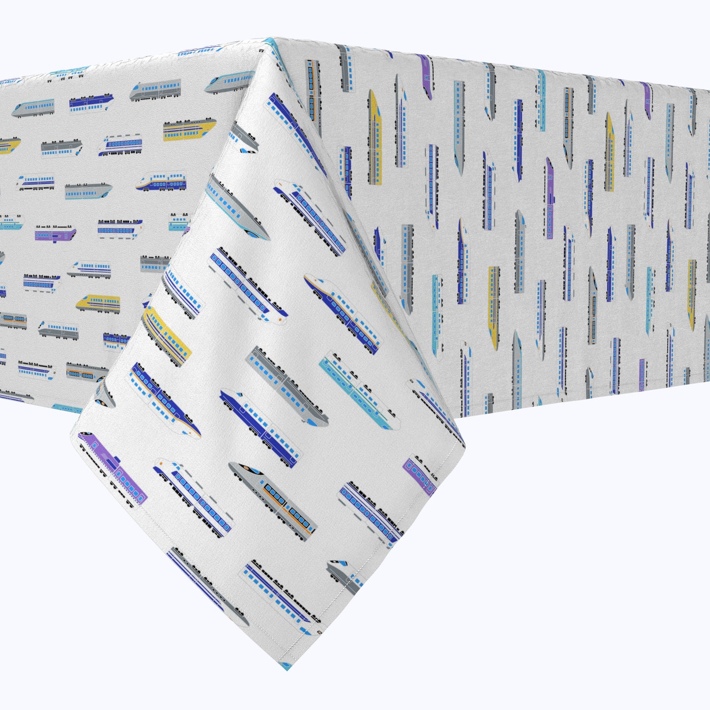 High Speed Train Stripe Tablecloths